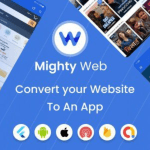 Mighty Web Webview: Web to App Convertor (Flutter + Admin Panel) v24